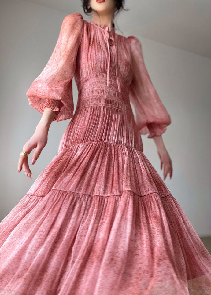 BOHO PINK MAXI DRESS