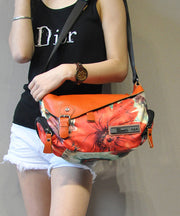 2025 New Large Capacity Original Ethnic Style Printed Fabric Bag