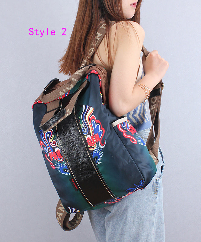 2025 Versatile Large Capacity Travel Printed Shoulder Backpack