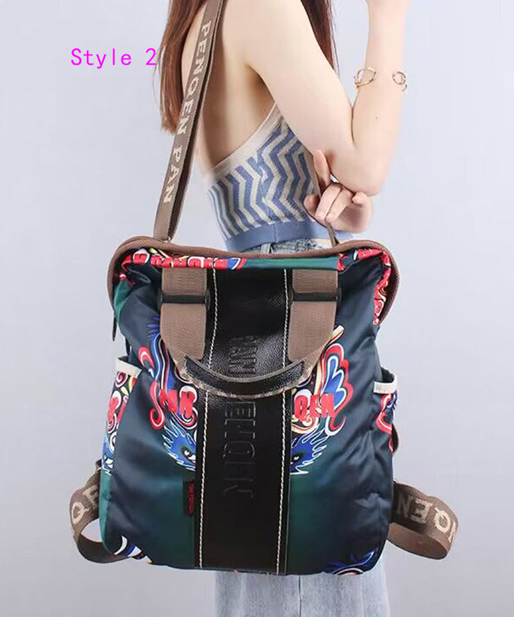 2025 Versatile Large Capacity Travel Printed Shoulder Backpack