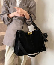 2025 New Autumn Winter Coffee Large Capacity Suede Shoulder Bag