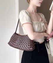 2025 New Green Faux Leather Durable Shoulder Bag