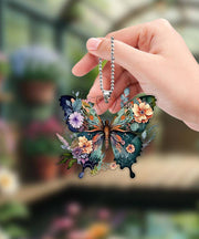 2025 New Rainbow Acrylic Butterfly keychains