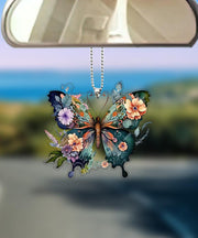 2025 New Rainbow Acrylic Butterfly keychains