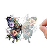2025 New Rainbow Acrylic Butterfly keychains