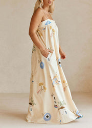 2025 New Sexy Camisole Casual Vacation Style Long Dress Summer