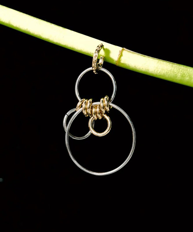 2025 New Sterling Silver Asymmetrical Hoop Earrings