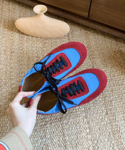 2025 New Yellow Sport Flats Suede DIY Lace Up