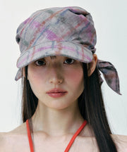 2025 Summer New Korean Edition Colorful Striped Hat