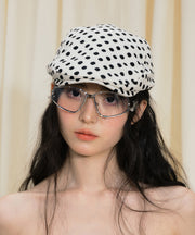2025 Summer New Thin Dot Japanese Breton Hat