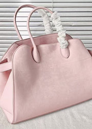 Fashion Yellow Large Capacity Suede Tote Handbag