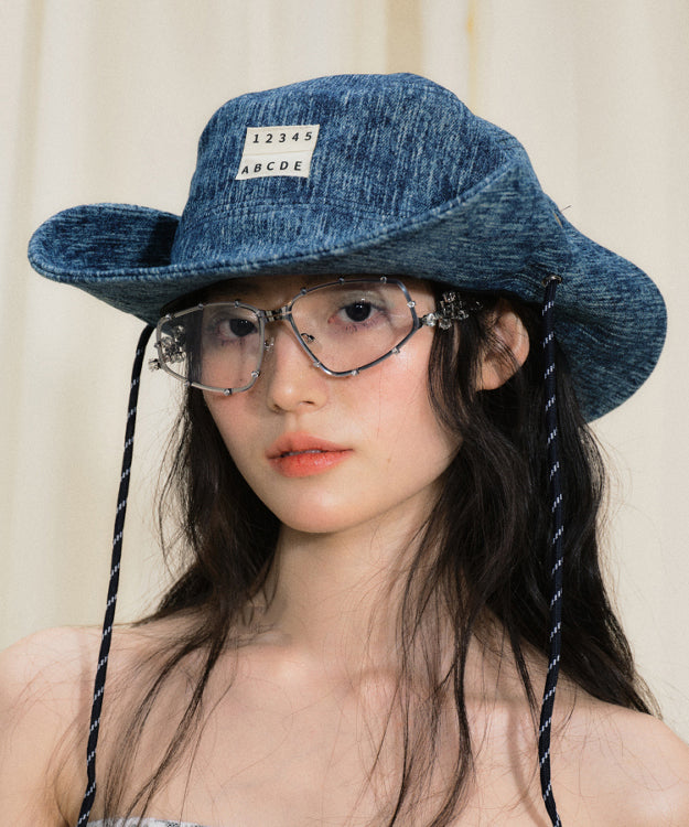American Style Navy Outdoor Sports Versatile Cowboy Hat