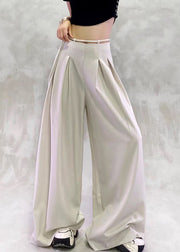Apricot Pockets Solid Summer Spandex Pants High Waist