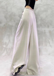 Apricot Pockets Solid Summer Spandex Pants High Waist