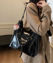 Beautiful Coffee Durable Faux Leather Shoulder Bag