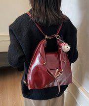 Beautiful Coffee Durable Faux Leather Shoulder Bag