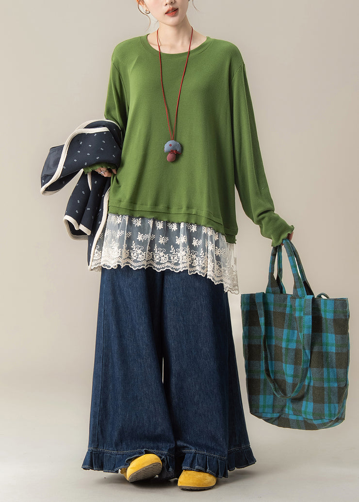 Beautiful Navy Print Vest T Shirt And Pants Cotton Three Pieces Set Fall