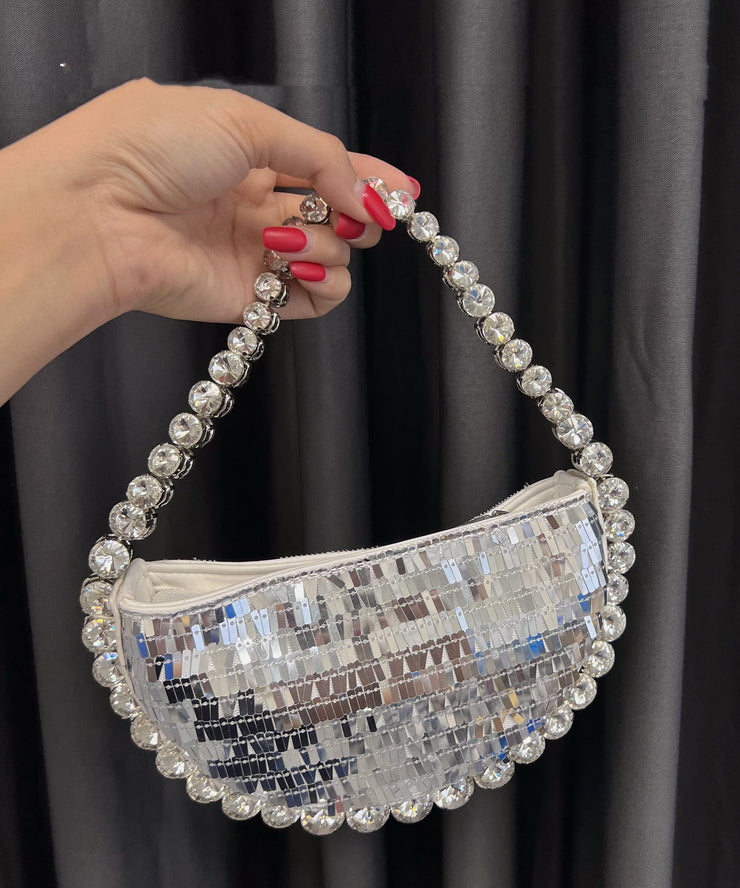 Beautiful Sequins Solid Durable Evening Bag