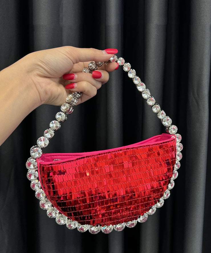 Beautiful Sequins Solid Durable Evening Bag
