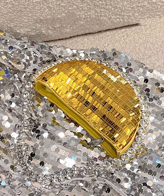 Beautiful Sequins Solid Durable Evening Bag