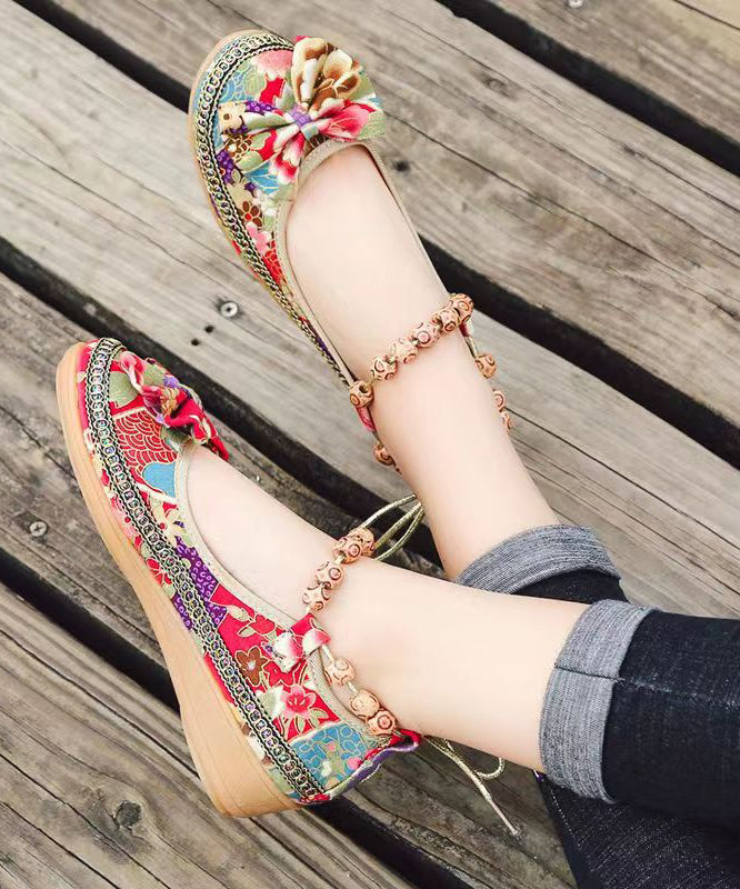 Black Bow Splicing Boho Wedge High Wedge Heels Shoes soolinen shoes-20251