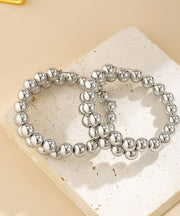 Bohemian Gold Metal Alloy Ball Hoop Earrings