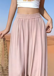 Bohemian White Oversized Cotton Harem Pants Summer
