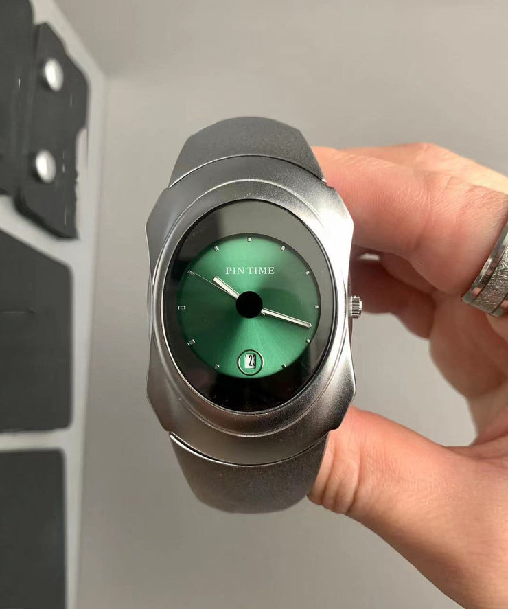 Boho Green Stainless Steel Quartz Movement Square Watches