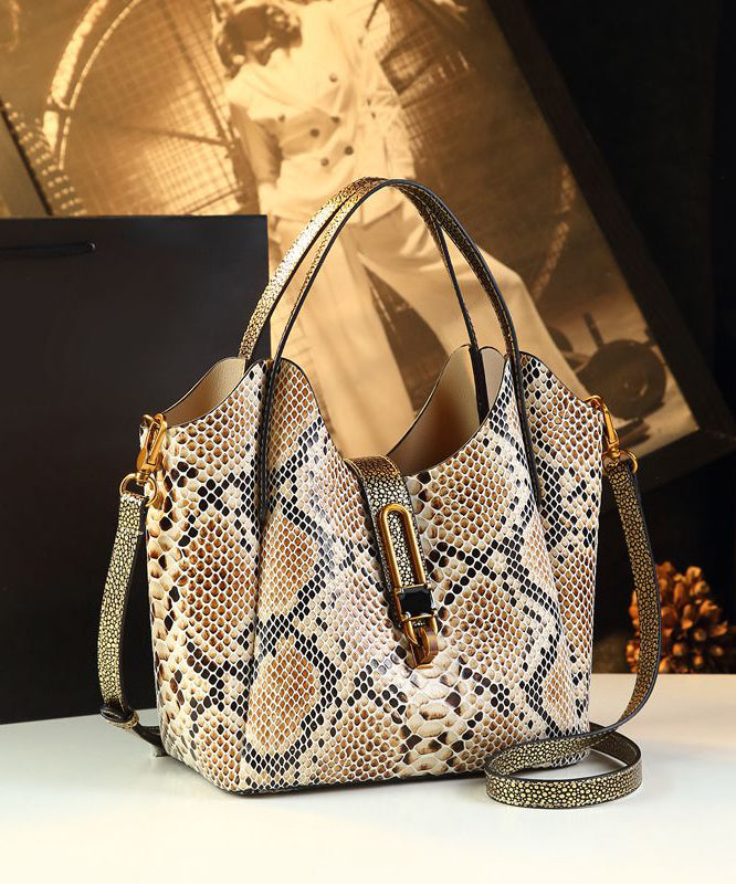 Boutique Serpentine Large Capacity Versatile Messenger Bag