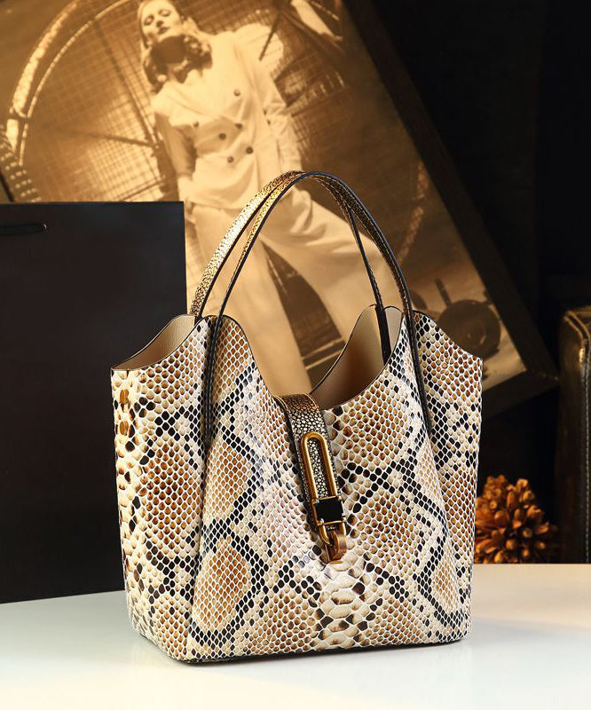 Boutique Serpentine Large Capacity Versatile Messenger Bag
