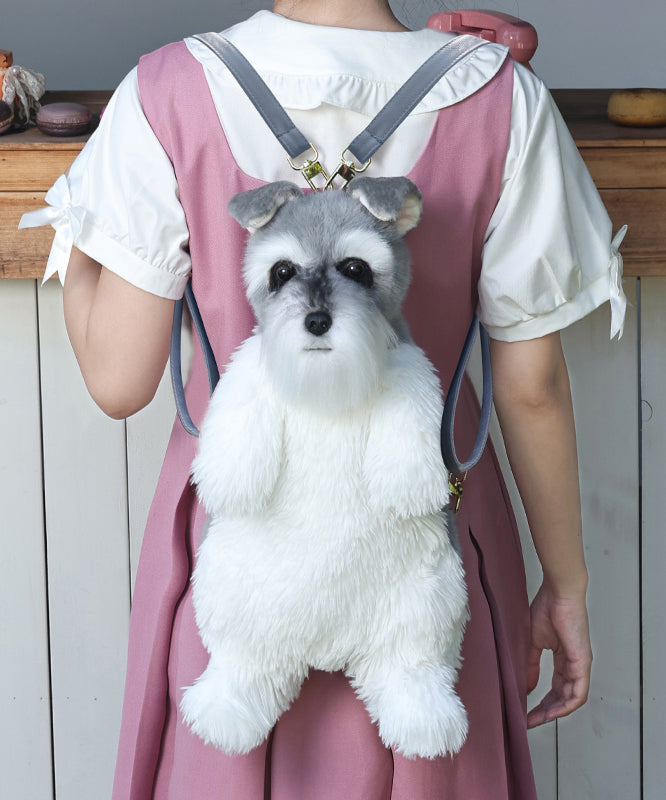 Boutique Versatile Doll Plush Fur Backpack Bag