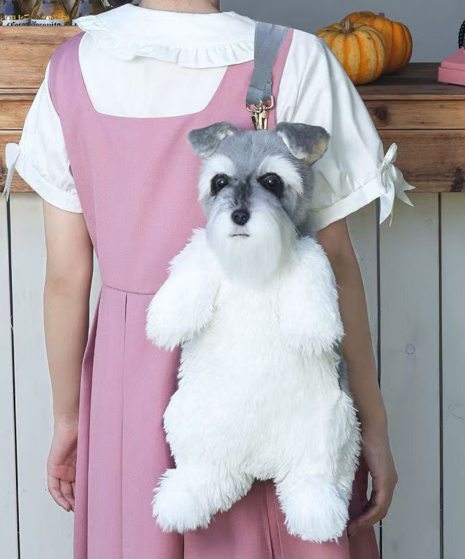 Boutique Versatile Doll Plush Fur Backpack Bag