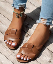 Casual Comfy Multicolor Beach Slippers Peep Toe