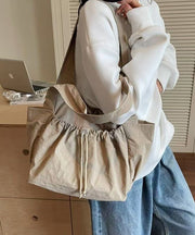 Casual Drawstring Large Capacity Nylon Women Handbags