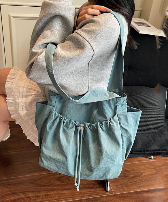 Casual Drawstring Large Capacity Nylon Women Handbags