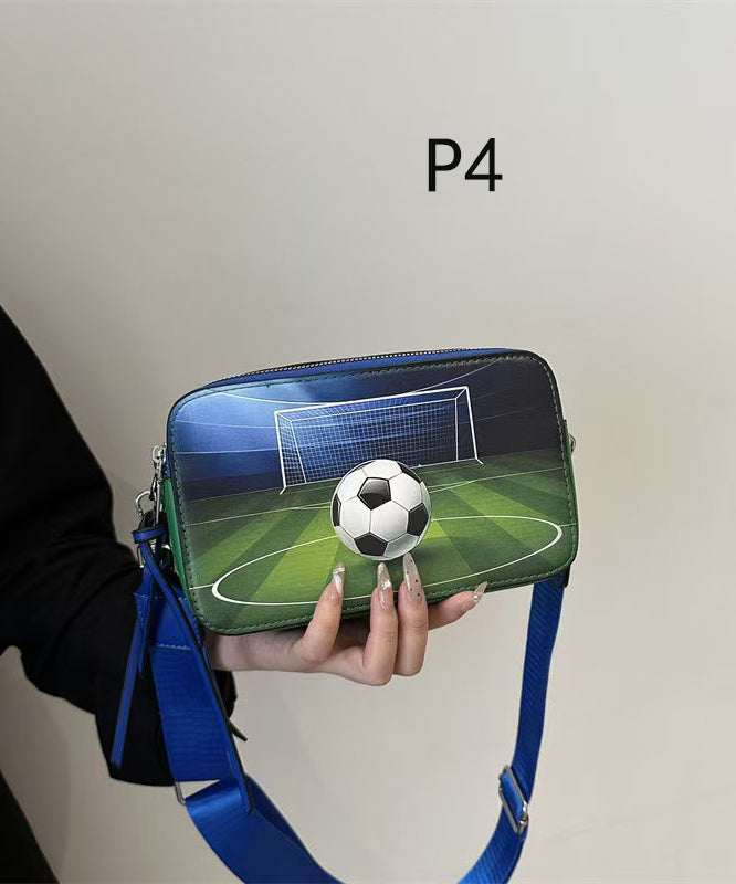 Casual Paintings Solid Durable Faux Leather CrossBody Camera Bag