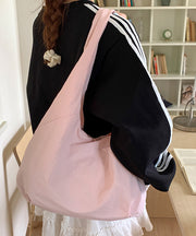 Casual Yellow Large Capacity Canvas Shoulder Bag