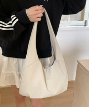 Casual Yellow Large Capacity Canvas Shoulder Bag