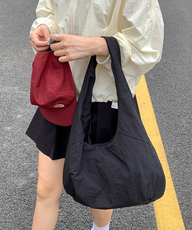 Casual Yellow Large Capacity Canvas Shoulder Bag