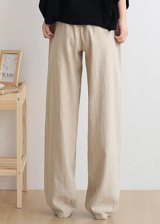 Casual yellow polka dots trousers women 2025 new spring and summer bloomers linen high waist carrot pants