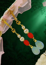 Chic Teardrop Shape Fine Acrylic Drop Earrings