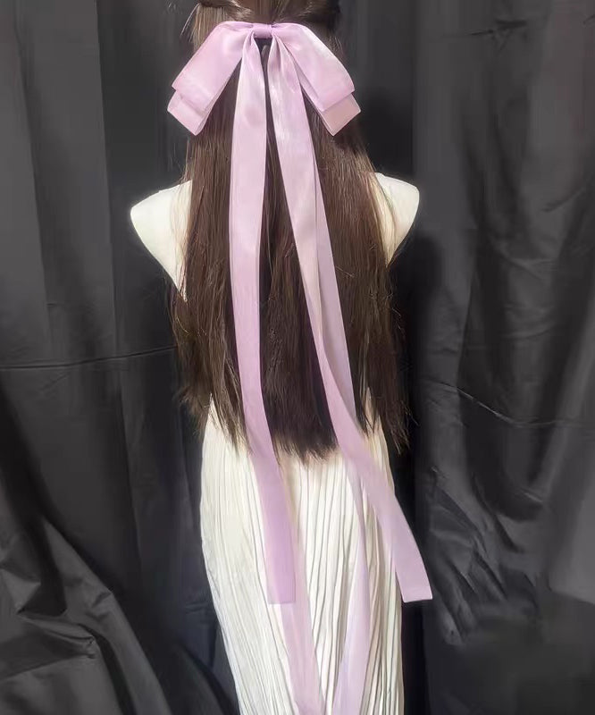 Chinese Style Green Alloy Lace Bow Ribbon Hairpin