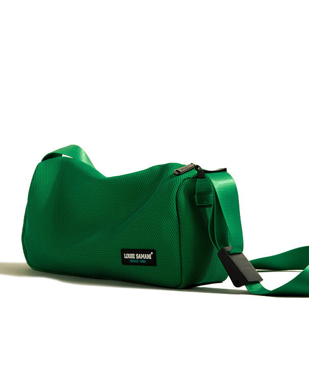 Classy Green Solid Durable Canvas Round Bag