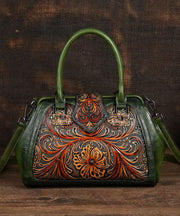 Classy Mulberry Embossed Calf Leather Tote Bag