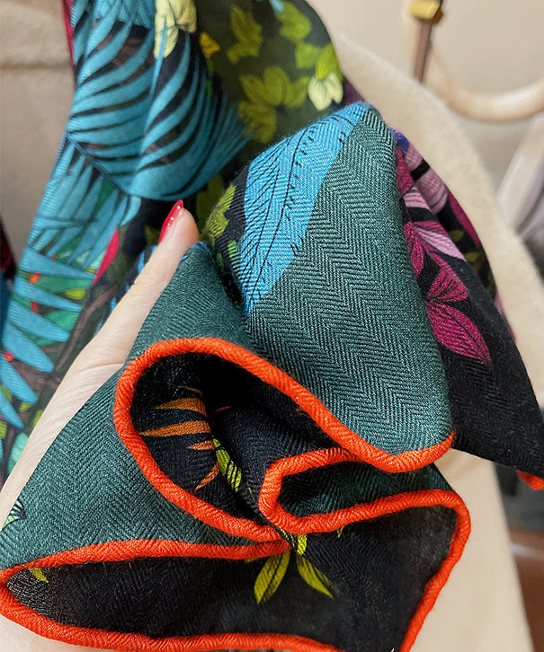 Classy Print Woolen Scarf Autumn Winter