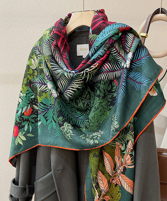 Classy Print Woolen Scarf Autumn Winter