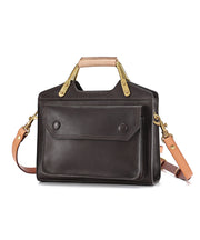 Classy Red Versatile Calf Leather Doctor Bag
