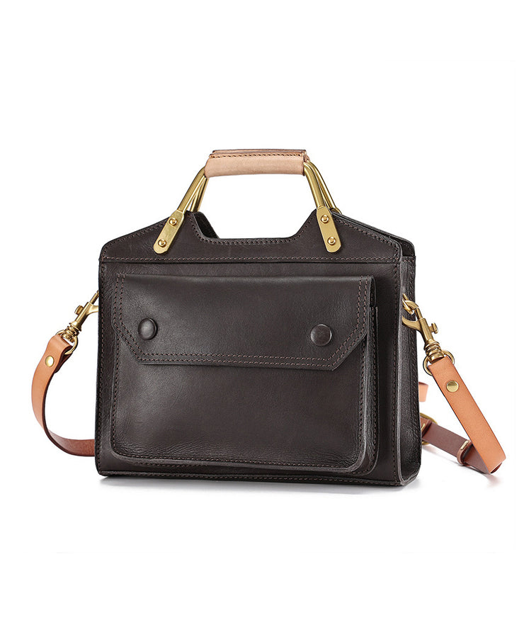 Classy Red Versatile Calf Leather Doctor Bag