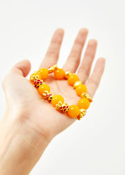 Cute Fish Gilding Fine Beeswax Bracelet