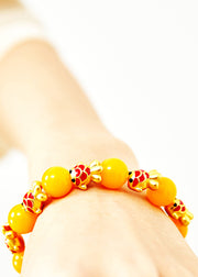 Cute Fish Gilding Fine Beeswax Bracelet